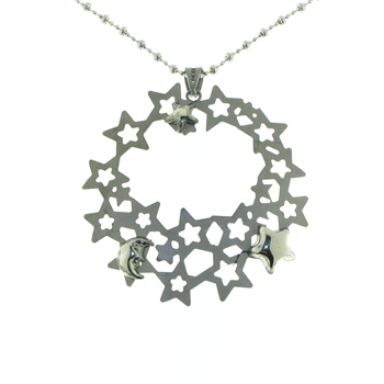 NLS1095 Sterling Silver Necklace