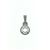 PLD01039 18k White Gold Diamond Pendant