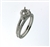 RLD01075 18k White Gold Diamond Ring