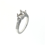 RLD01186 18k White Gold Diamond Ring