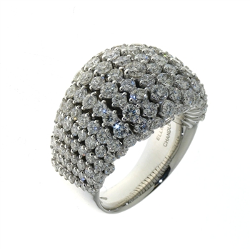 RLD01194 18k White Gold Diamond Ring
