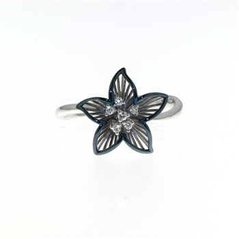 RLD01204 18k White Gold Diamond Ring