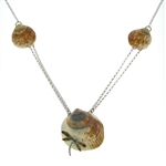 SG1060 Sterling Silver Seashell Necklace