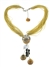 SG1062 18k Yellow Gold Seashell Necklace