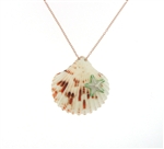 SG1090 Sterling Silver Seashell Pendant