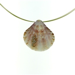 SG1114 Sterling Silver Seashell Pendant